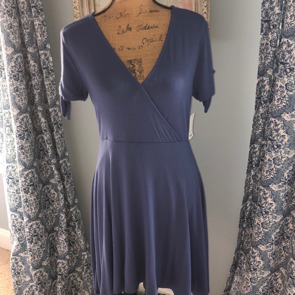 New wrap style dress